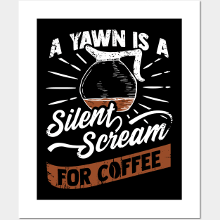 Funny Coffee Lover Gift Posters and Art